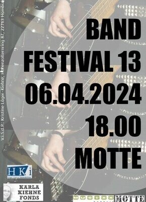 Bild von 13. Bandfestival