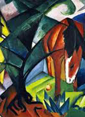 Bild von Kunst + Kaffee + Kuchen: Franz Marc