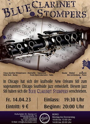 Bild von Jazzmeile presents: Blue Clarinet Stompers