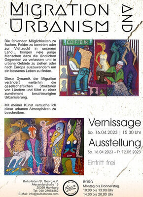 Bild von Ausstellung 'Migration and Urbanism'