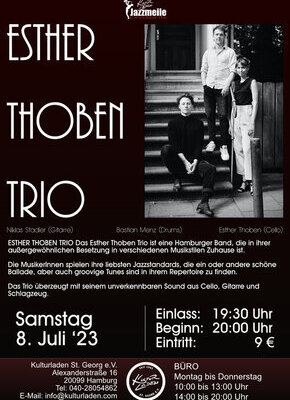 Bild von Jazzmeile presents: ESTHER THOBEN TRIO