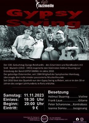 Bild von Jazzmeile presents: "GYPSY- SWING"