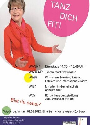 Tanz dich Fit! - Tanzen 60+