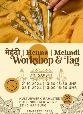 Bild von Ferienprogramm: Henna-Workshop