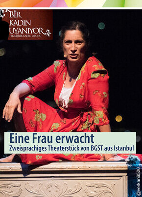 Bild von Theateraufführung Eine Frau erwacht – Interkulturelle Denkfabrik Literatur- und Theatertage Romanheld*innen