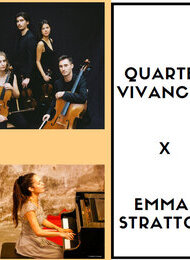 Quartet Vivancos & Emma Stratton am Klavier – Junge Klassik im Kulturschloss