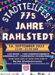 Stadtteilfest 775 Jahre Rahlstedt