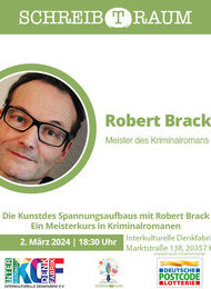 Schreib(t)raum - Lesung mit Robert Brack