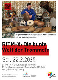 RITM-X: Die bunte Welt der Trommeln